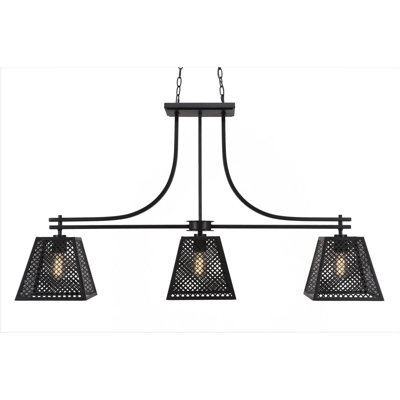 Giusto 3 - Light Kitchen Island Linear Pendant