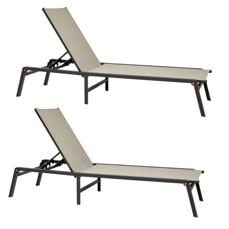 Méridienne pliable 2 pièces