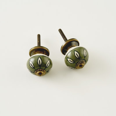 Ruth Ceramic Cabinet Knob (Set Of 2)