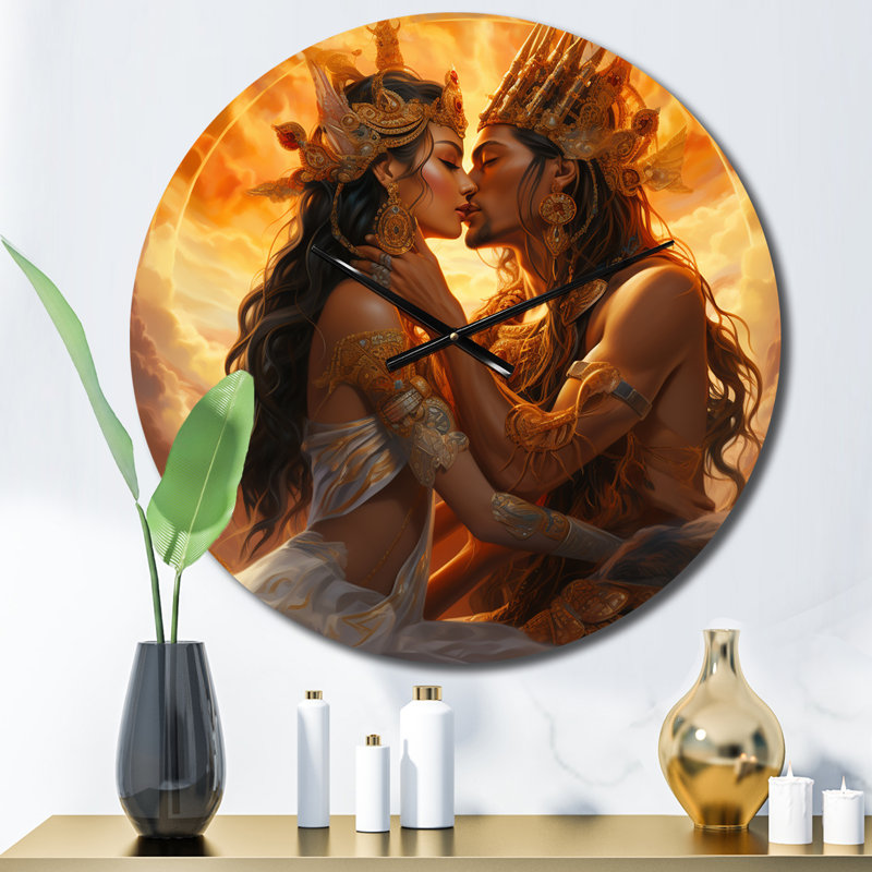 Metal Wall Clock, Small