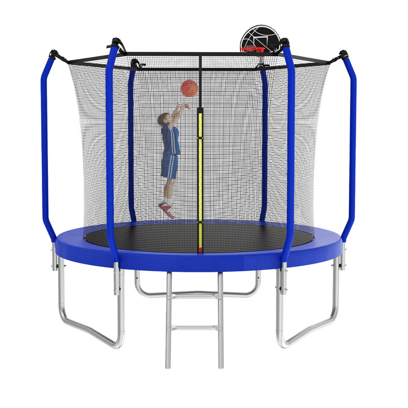 Trampoline de haute qualité avec panier de basketball
