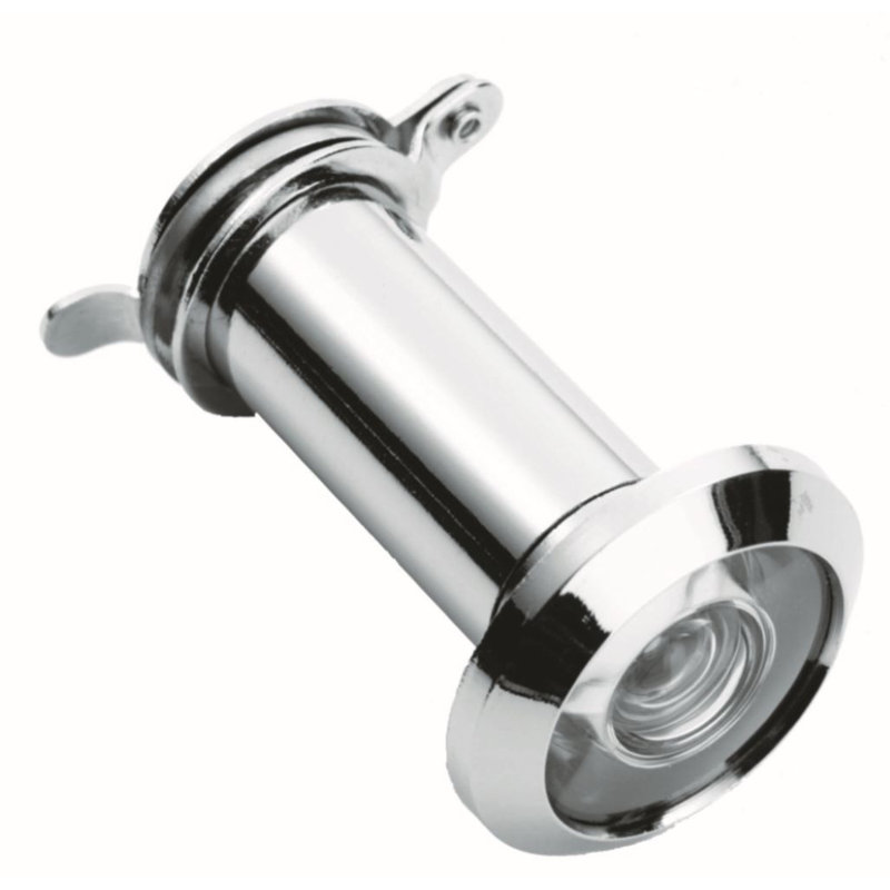 Andrada Door Viewer 180 Degrees, Polished Chrome