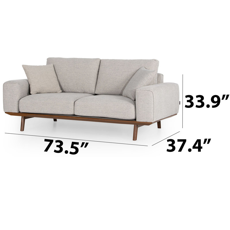 Canapé de 73,62 po