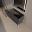 Meuble-lavabo sur pied 36 po, chêne foncé - meuble-lavabo intérieur 36 po, hygiène - rangement-29240231