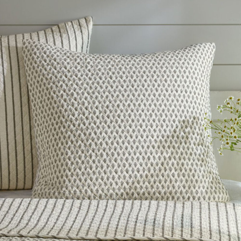 Bentley Block Print Sham, Euro