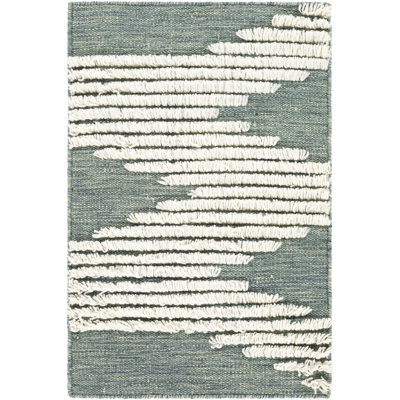 Tapis sauge en laine tissé à la main Williamsburg