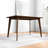Erieanna Mid-Century Modern Rectangular Solid Wood Dining Table-1001900521-956138361