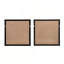Décoration murale 23,5 x 23,6 po S / 2 Lillian