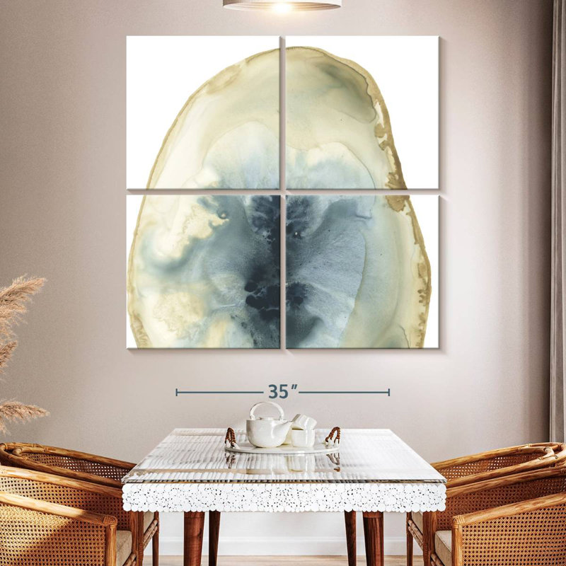 Avery Cropped Geodes II, 50" H x 50" W