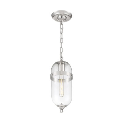 Luminaire suspendu cylindrique simple à 1 lumière Chumasero