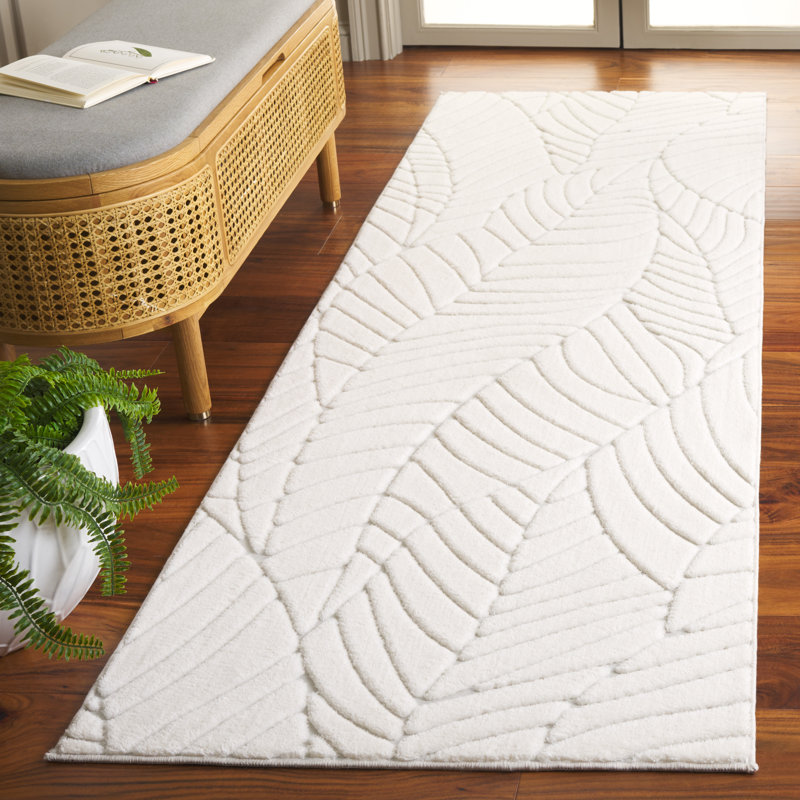 Floral Area Rug, Runner 76 x 244cm