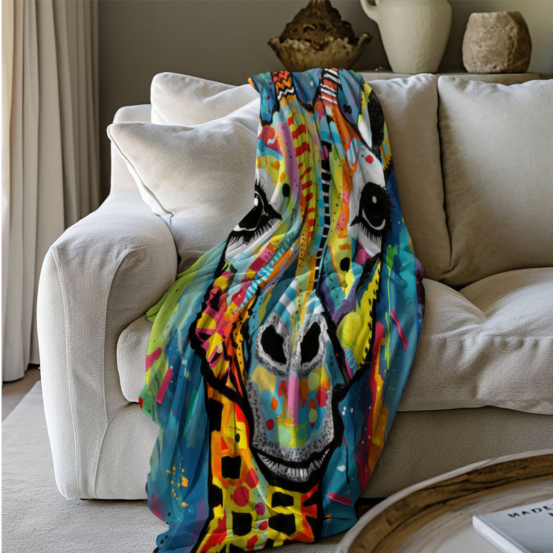 Oil Beasts - 1 pièce Sherpa Premium, Grand lit