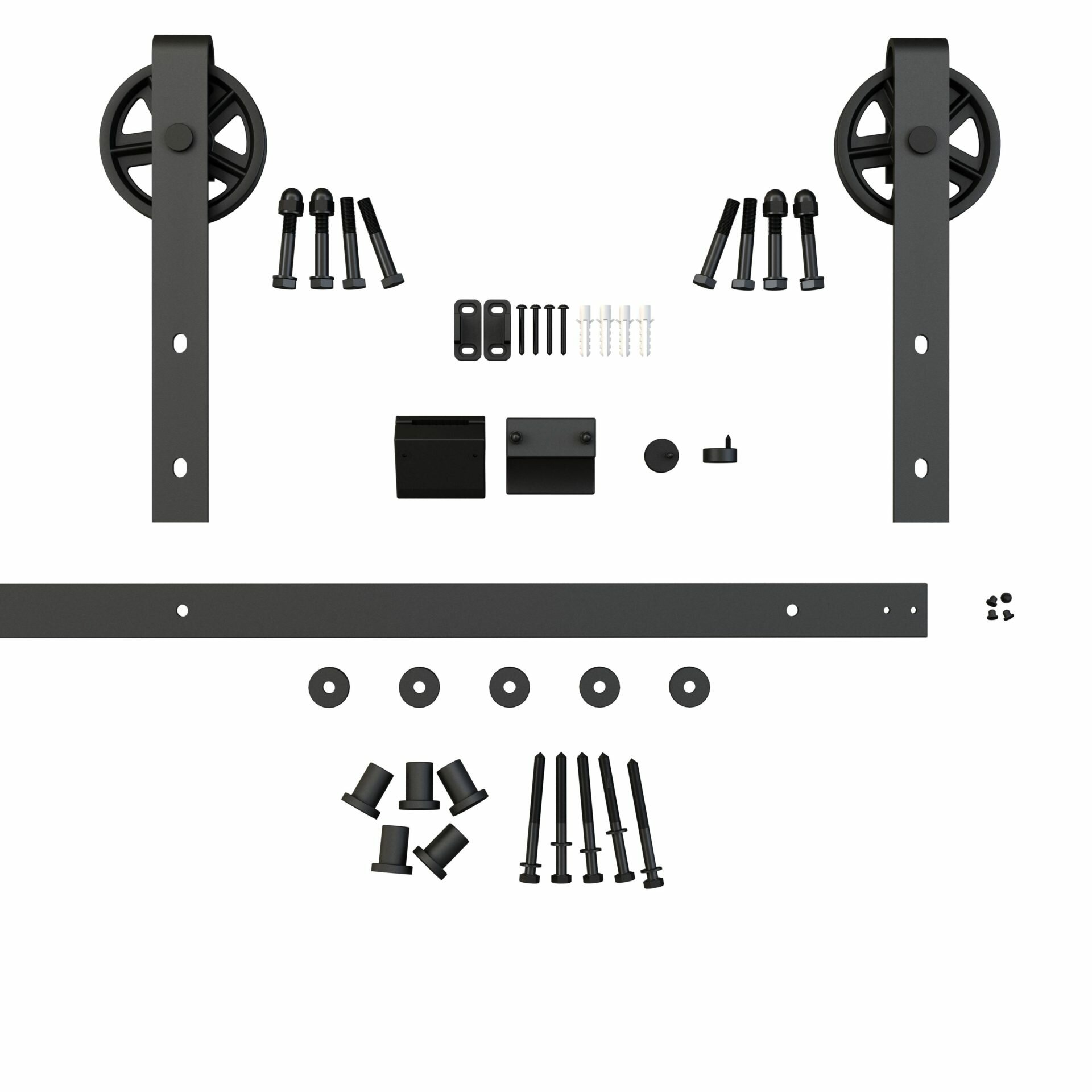 Richelieu Ferris Wheel Standard Single Barn Door Hardware Kit & Reviews ...