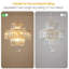 Lustre en cristal moderne et minimaliste (ampoule non incluse)-1054132331-1054132321-1054132253