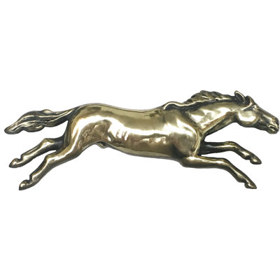 Poignée fantaisie 3 po Wild Horse