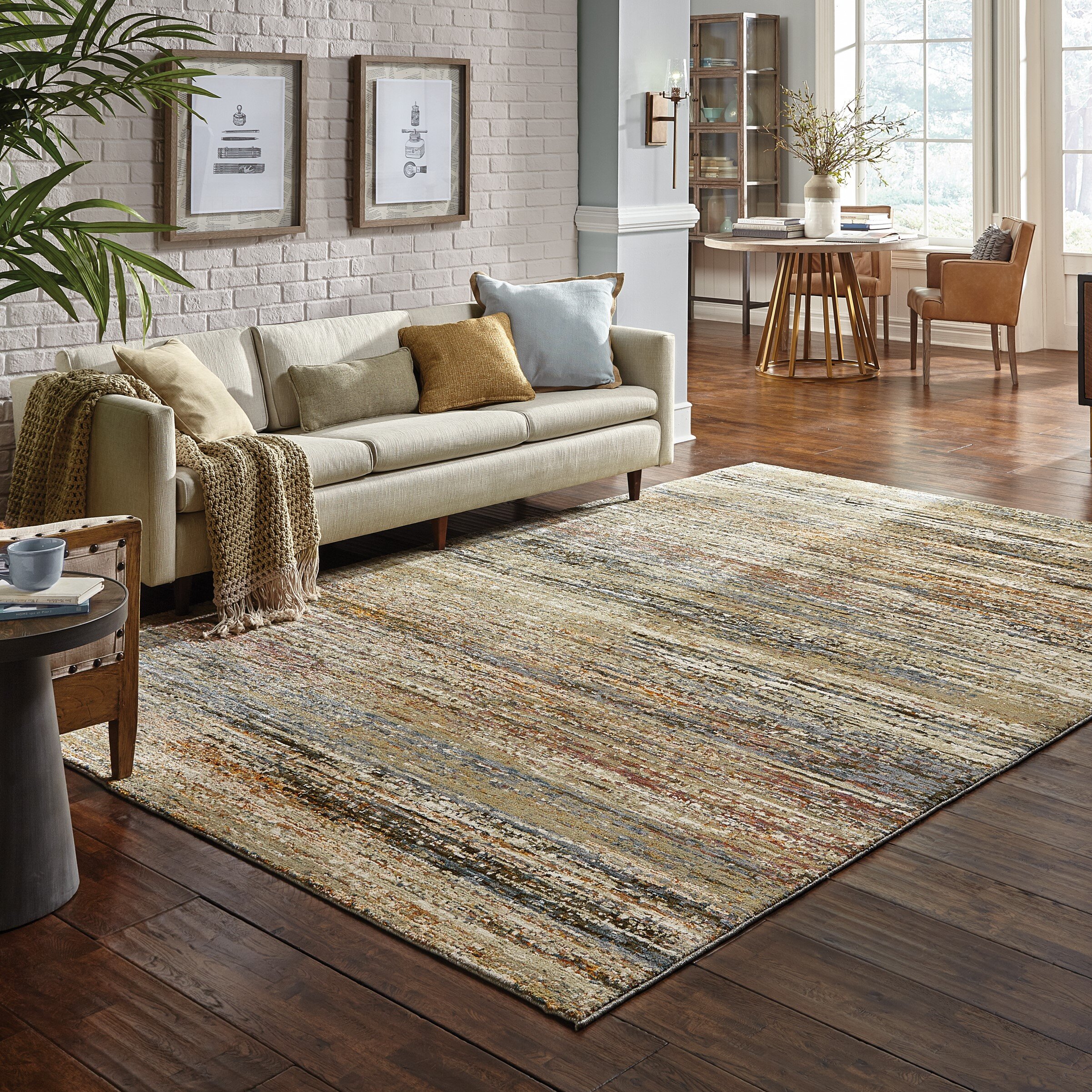 Winston Porter Abstract Rug & Reviews | Wayfair