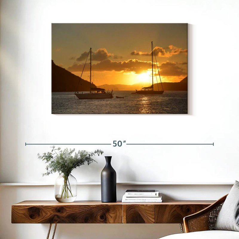 Mehar British Virgin Islands Boats, 24" H x 36" W