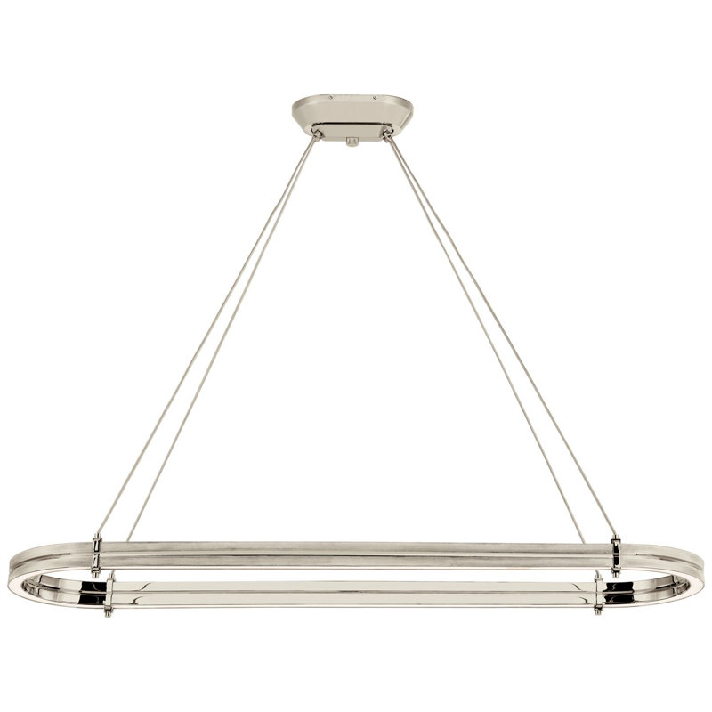 Paxton 12 - Light LED Chandelier, Polished Nickel
