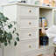 Armoire d'appoint de style nordique de couleur unie moderne