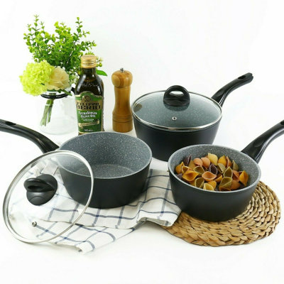 5 - Piece Non-Stick Aluminium Cookware Set
