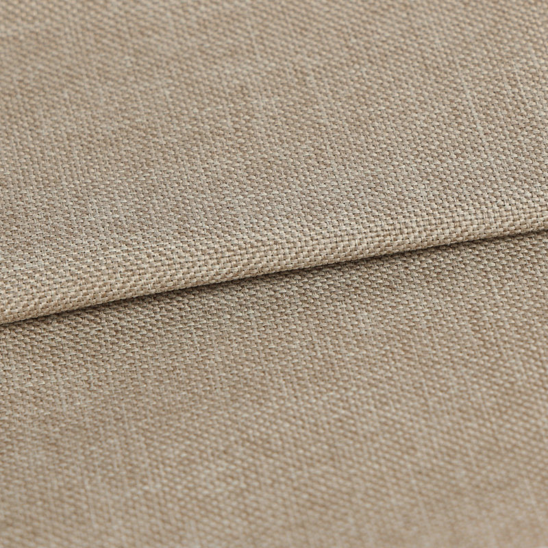 Custom Size 2" H Cushion Cover, Slipcover Replaceable Bench/Chair Window Seat Cushion Cover Only, 22" W x 18" D, Sand