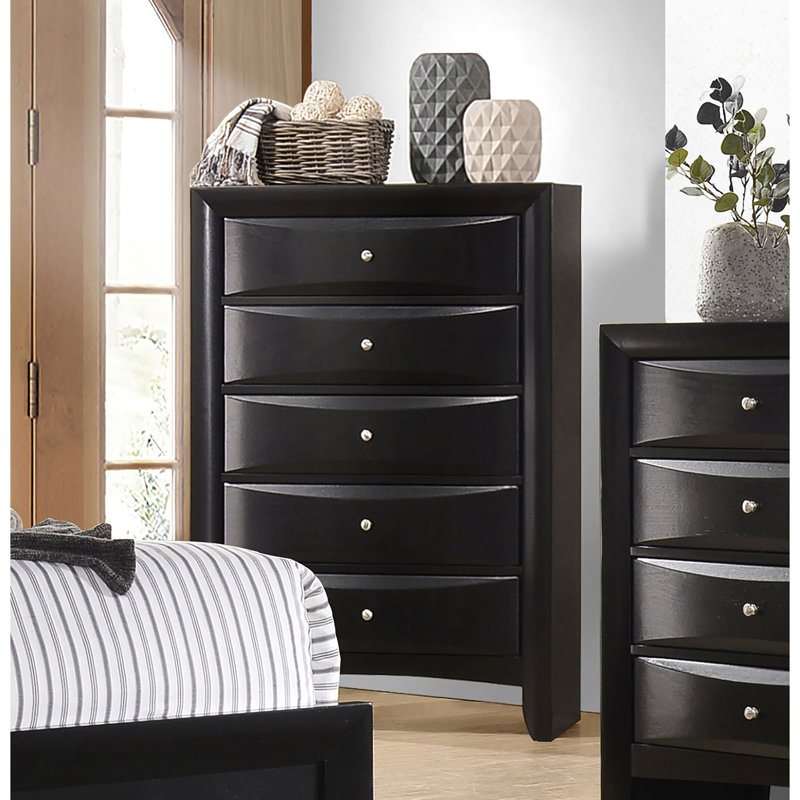 Commode de chambre à 5 tiroirs Palamino