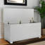 Wooden Storage Box Grey Ottoman Box Storage Chest Trunk
