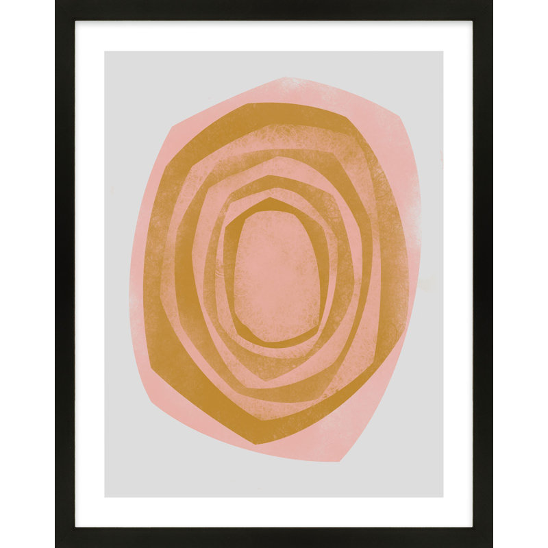 Budhram " Vertigo 4 " by Jacques Pilon, Black, 50" H x 40" W x 1.25" D