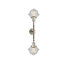 Éclairage pour meuble-lavabo 2 lumières rétro Lavalle-39459237-39459240-39459242