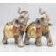 Figurine d'éléphant Wealth Lucky avec figurine d'éléphant