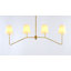 Luminaire suspendu à 4 lumières Wilhelme