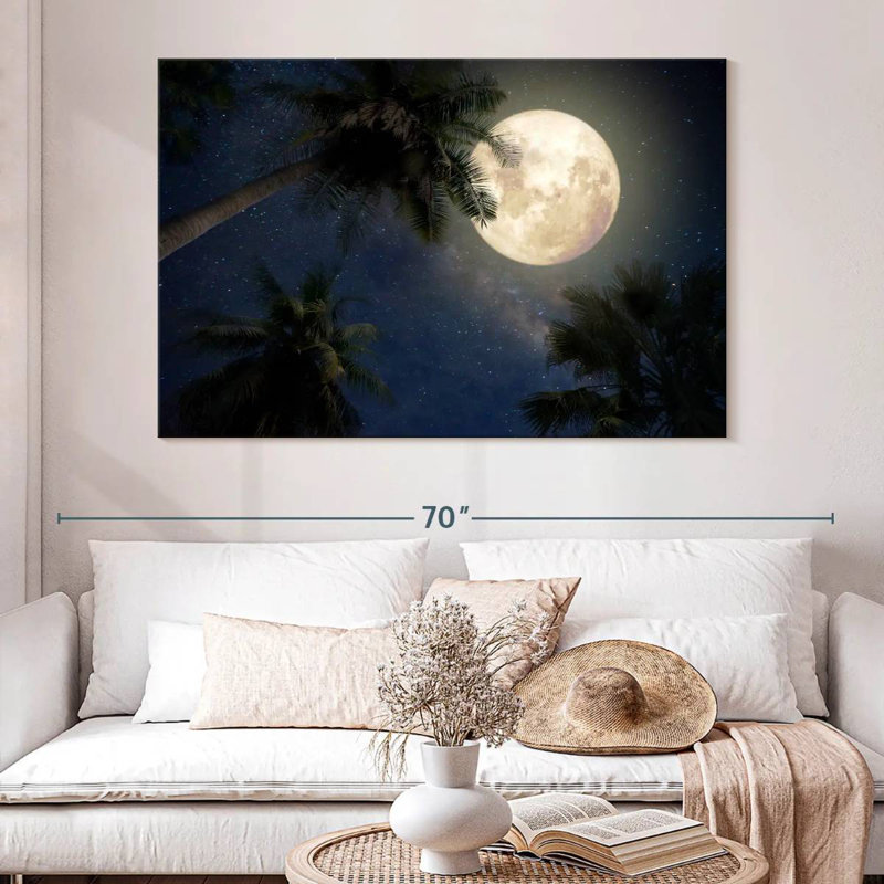Oberle Tropical Moonlight, 34" H x 51" W