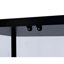 Vitrine noire à 4 tablettes-133427318