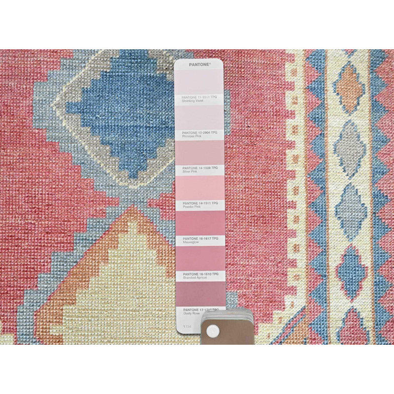 Tapis oriental rose en laine noué à la main 2 pi 9 po x 4 pi 9 po - MOA102249