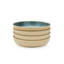 Minerals Set Of 4 Low Bowls, Jade