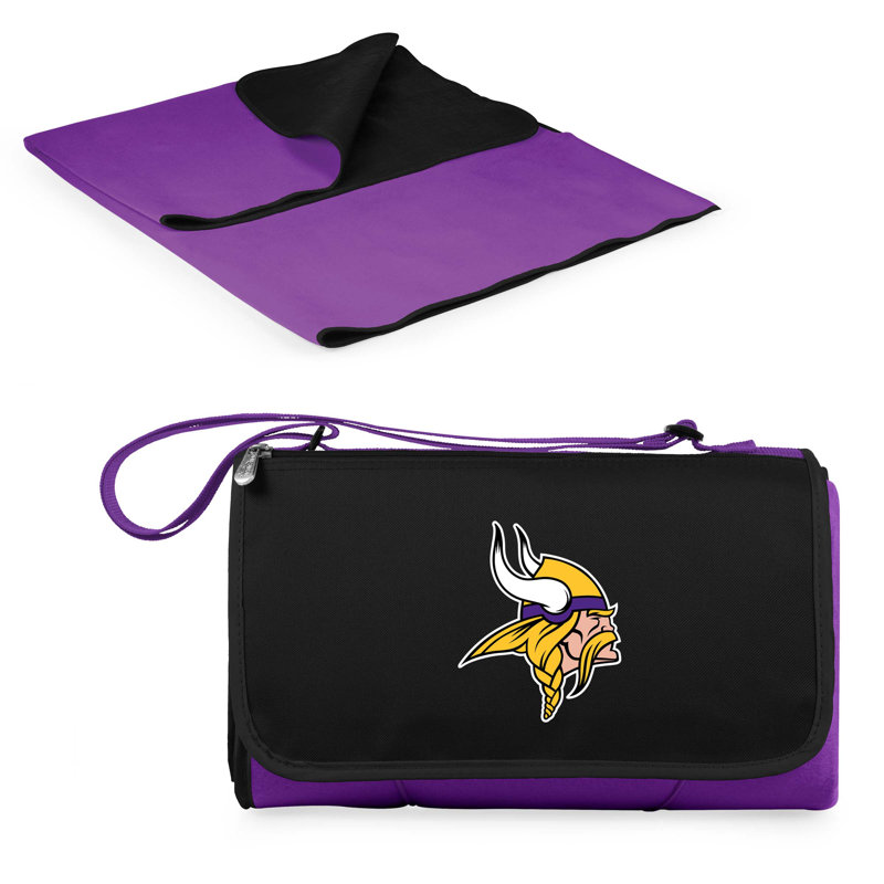 Couverture de pique-nique d'extérieur NFL, Minnesota Vikings, Purple