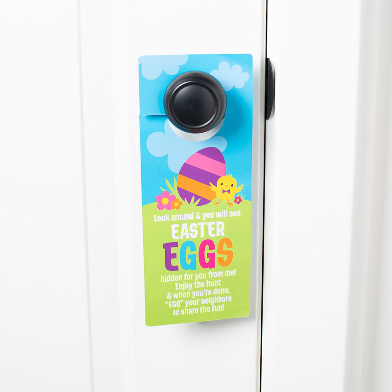 Paper Easter Door Hanger