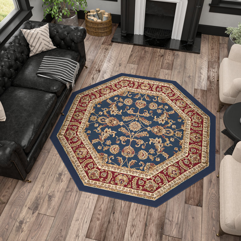 Clarence Indoor Rug, Octagon 5'3"