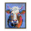 "Bold Paint Strokes Cow", art mural sur toile par Victoria Barnes-1261317714-1272309584
