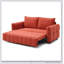 Canapé-lit convertible polyvalent avec méridienne moelleuse pour améliorer le salon et dormir confortablement-1364337755