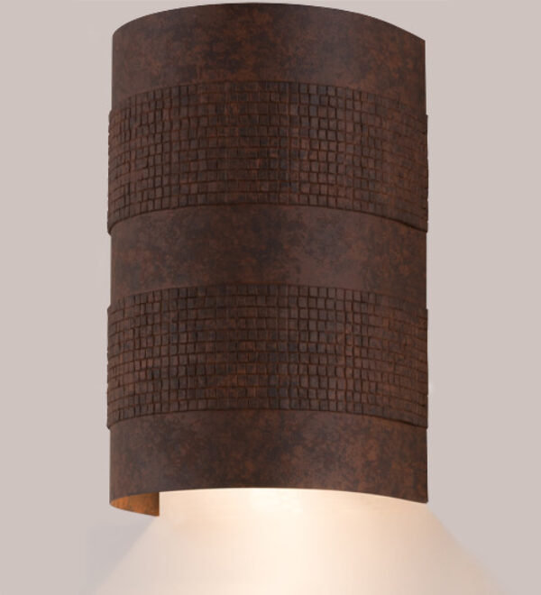 Aterra 1 - Light Flush Mounted Sconce, Rusty Nail