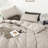 Solid Color Comforter Light Color 3 PCs Bedding Set Pure Color Bed Comforter Set-115665722-115665717
