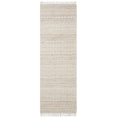 Angela Rose x Loloi Reversible Rivers Sand / Ivory Area Rug
