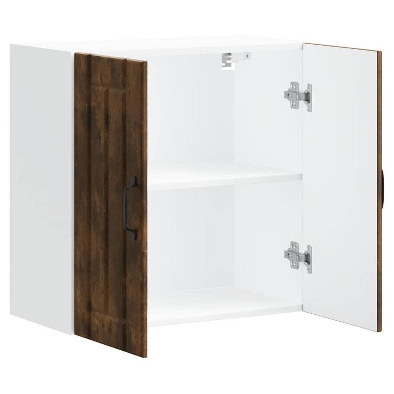 Standard Wall Cabinet, 60cm H x 60cm W x 31cm D, smoked oak