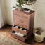 Ensemble de rangement pour chambre 2 pièces Bradford - Commode 7 tiroirs et commode 6 tiroirs rustique-453657706