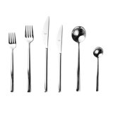 Movida 36 - Piece Stainless Steel Flatware Set - Service for 6