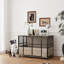 Cage pour chien avec portes doubles
