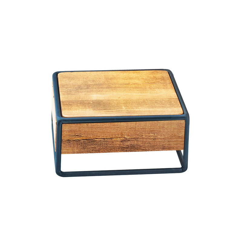 Madera Industrial Square Riser, 3.4 x 8 x 8