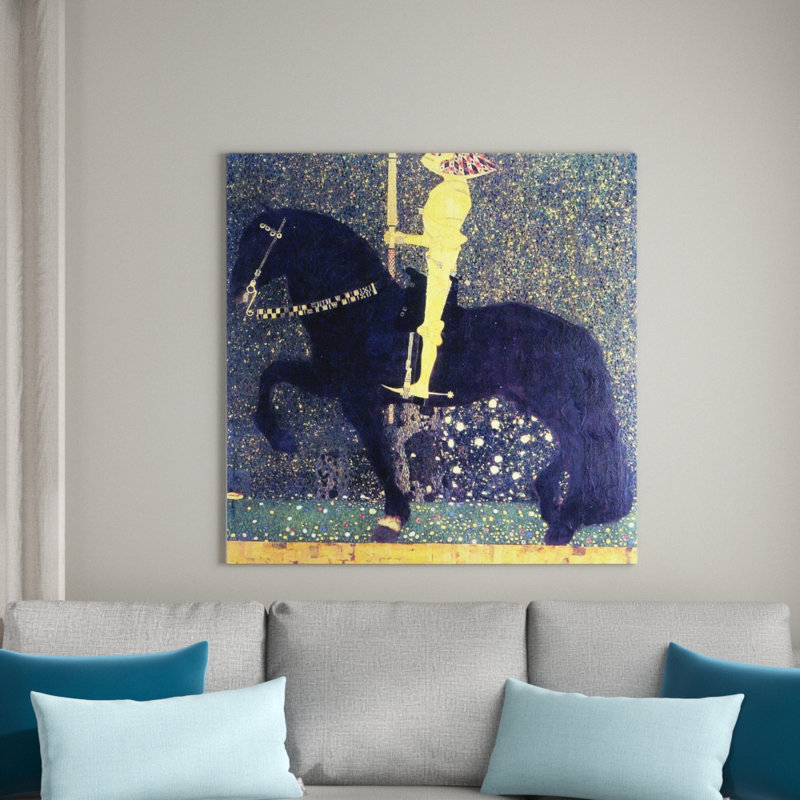 Gustav Klimt - Wrapped Canvas Painting, 50cm H x 50cm W x 1.8cm D