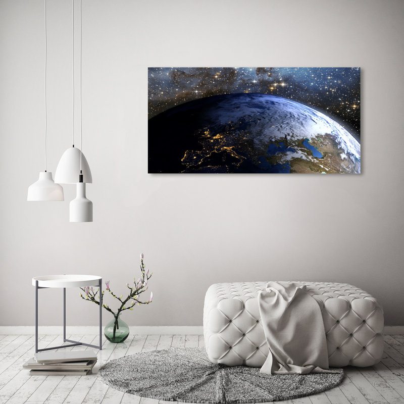 Planet Earth - Wrapped Canvas Print